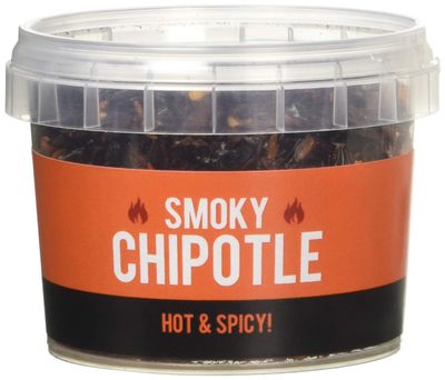 Spicentice LTD Smoky Chipotle Chilli Flakes! Chilli Spice Pure 100%, Gluten Free, Sugar &amp; Salt Free - UK Blended