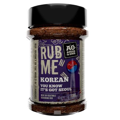 Angus &amp; Oink You Know It s Got Seoul Korean Seasoning Bold &amp; Colourful Flavours Perfect for Korean BBQ, Chicken Wings &amp; Beef 200g