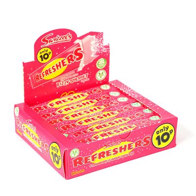 Swizzels Matlow Giant Refreshers Strawberry Flavour 18 g (Pack of 60)