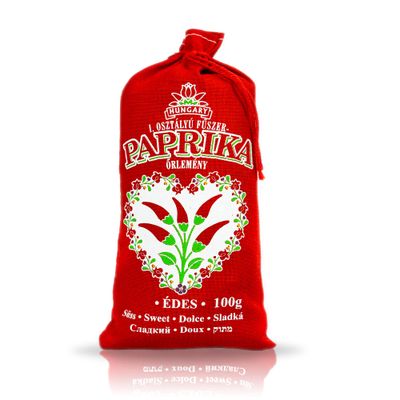 Hungarian Ground Paprika Premium Quality Origin: Kalocsa, Hungary (Sweet, 100g)