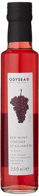 Odysea Red Wine Vinegar of Kalamata, Glass Jar, 250 ml