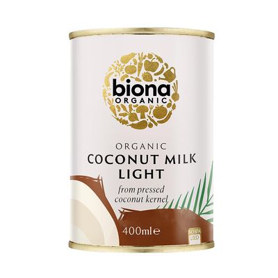 Biona Organic Light Coconut Milk 400 ml (Pack of 6)