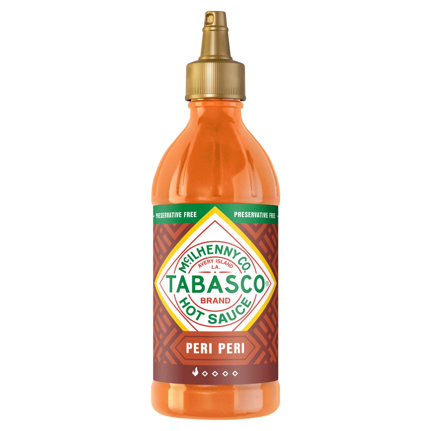 TABASCO Brand Peri Peri Sauce 256ml - Tangy &amp; Savoury Citrus Heat - Made to Marinate, Glaze or Drizzle - Perfect with Chicken, Veggies &amp; Rice for Bold Flavour and Authentic Spice