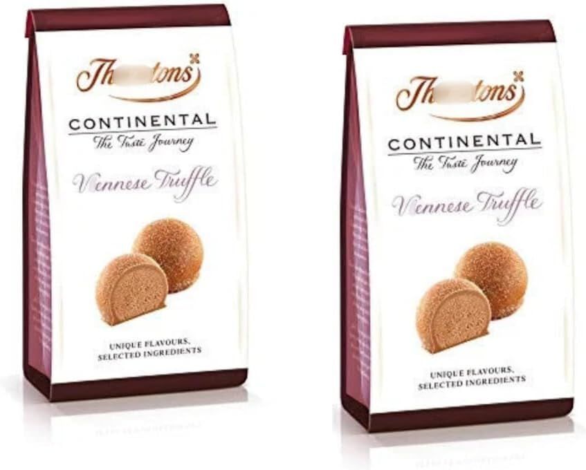 Thornntons Viennese Truffles (2 Pack) - Luxury Chocolate Truffles Perfect for Sharing or Gifting, 2 x 97g Bags