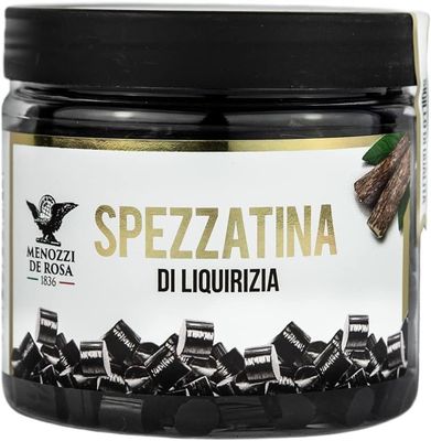 Menozzi De Rosa - Pure Liquorice Pellets 150g Tin Pure Italian Liquorice of Calabria
