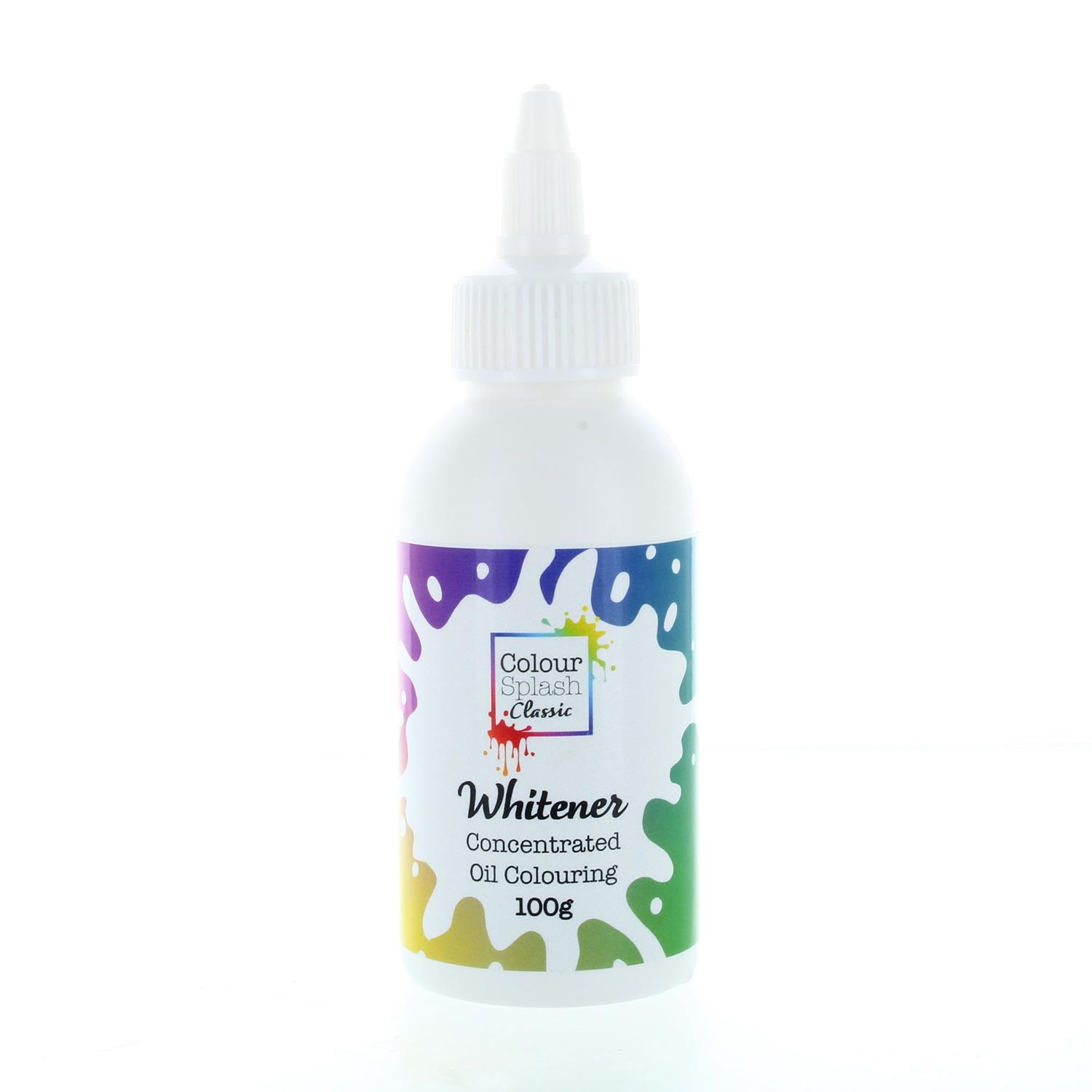 Colour Splash Oil Based Food Whitener Create Bright White Buttercream Icing And Lighten Food Colours, Edible Colour For Baking, Colours Buttercream, Cake Mix, Chocolate - 100ml