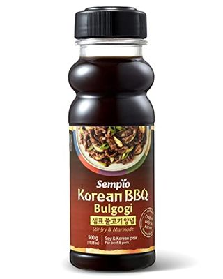 Sempio Korean Bulgogi Marinade Sauce (300g) - Authentic Sweet &amp; Savory Flavor. Ideal for Korean BBQ, Ribs, Meat &amp; More