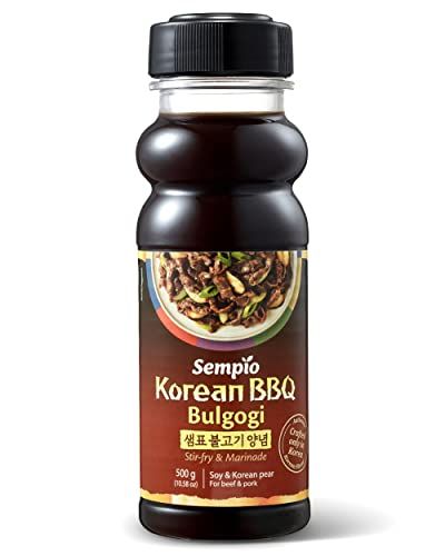 Sempio Korean Bulgogi Marinade Sauce (300g) - Authentic Sweet &amp; Savory Flavor. Ideal for Korean BBQ, Ribs, Meat &amp; More