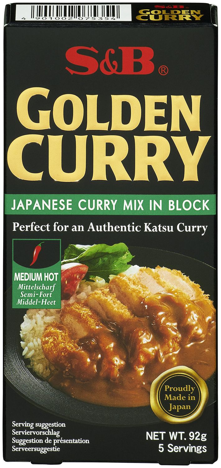 S and B Golden Curry Sauce Mix 100 g (Pack of 3)