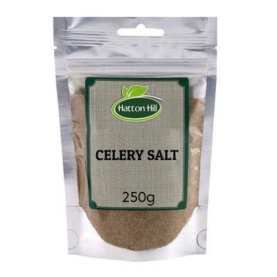 Celery Salt 250g by Hatton Hill Distinctive, Versatile, Premium Quality Seasoning for Gourmet Flavour