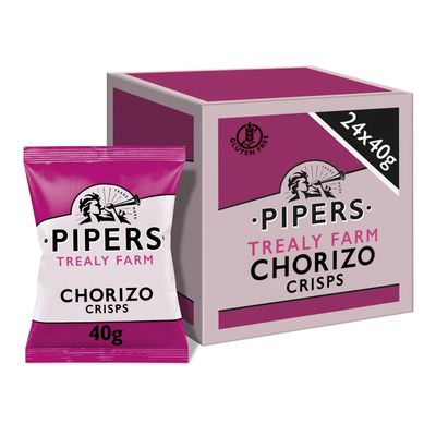 Pipers Trealy Farm Crisps Multi-Pack (24)