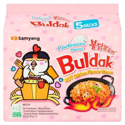 Samyang Buldak Ramen Carbonara 5pk 650g