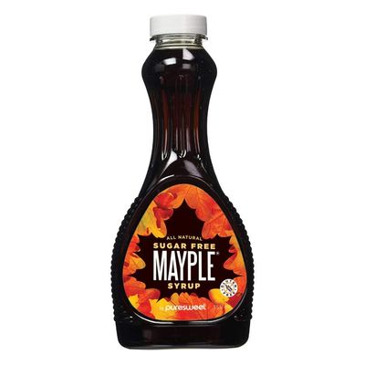 Mayple Syrup by Puresweet 355ml, 100% Natural Sugar Free Maple Syrup Alternative, Great taste, Gluten free, Vegan.