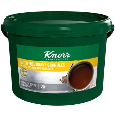 Knorr Gluten Free Gravy Granules for Poultry Dishes, 25 Litres