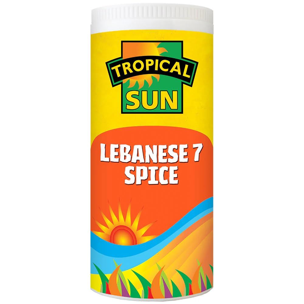 Tropical Sun Lebanese 7 Spice - 100g - Traditional Bharat Blend for Middle Eastern &amp; West African Cooking - No Artificial Additives