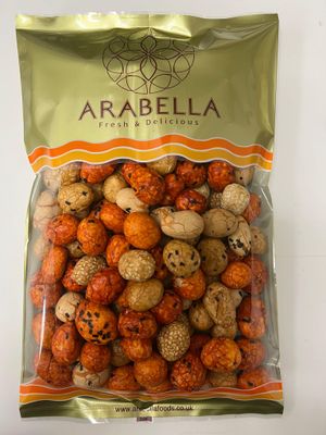 Japanese Balls - Rice Crackers - 350G Crunchy and Delicious Great Tasting Snack - With Sweet and Salty Coated Peanuts