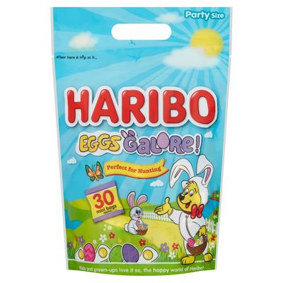 Haribo Eggs Galore Pouch 1x Mini Bags Multipack Egg Hunt 480 g Multi_Color