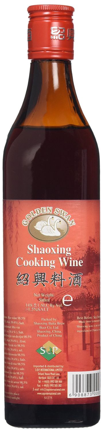 Golden Swan Shaoxing Cooking Condiment, 500 ml, Pack of 2