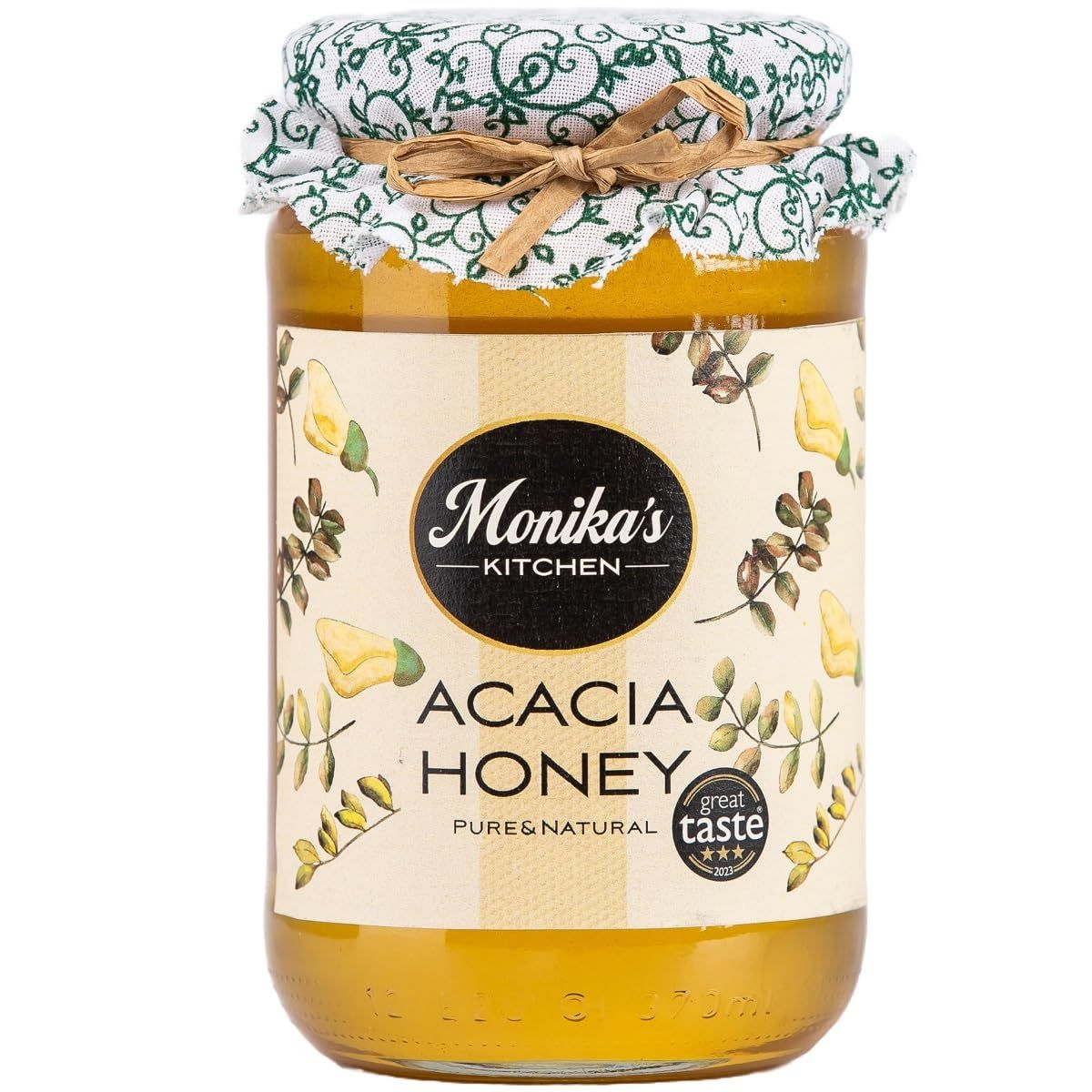 Raw Acacia Honey 500g - Pure &amp; Natural Runny Honey