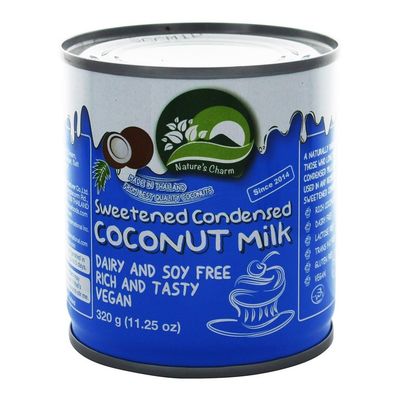Nature's Charm Sweetened Condensed Coconut Milk, 320 g