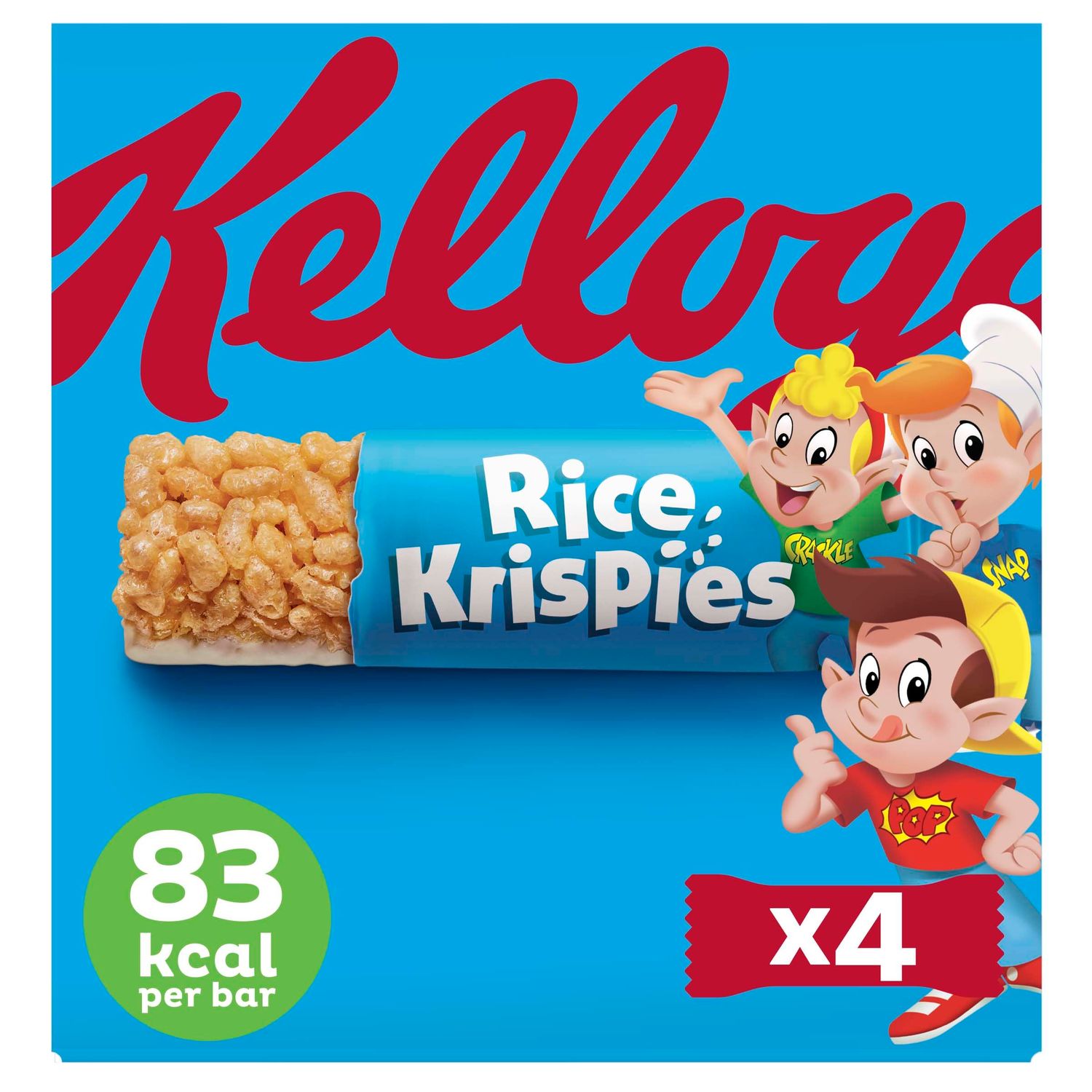 Kellogg's Rice Krispies Breakfast Cereal Bars 4 x 20g