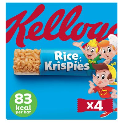 Kellogg's Rice Krispies Breakfast Cereal Bars 4 x 20g