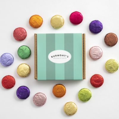 Vegan &amp; Dairy Free Chocolate Creams - 18 Assorted Fondant Dark Chocolates - Exclusive To Burmont s