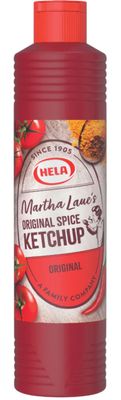 Hela Martha Original Curry Ketchup Sauce 800 Milliliters - German Condiment Crafted with Premium Ingredients - Versatile Flavor Enhancer for Grilling, Dipping, Marinating
