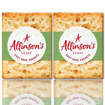 Easy Bake Instant Dry Yeast 12 x 7g Sachets (84g) - For Baking Bread, Pizza, Pastries &amp; Rolls