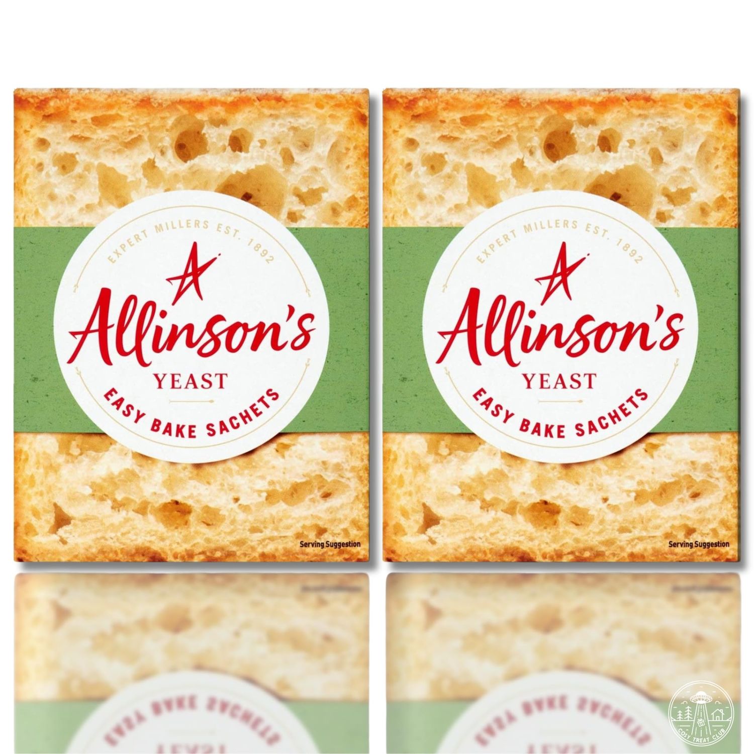 Easy Bake Instant Dry Yeast 12 x 7g Sachets (84g) - For Baking Bread, Pizza, Pastries &amp; Rolls