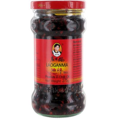 Laoganma Peanuts in Chilli Oil, 275g