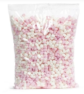 1kg Mini Marshmallows Bulk Bag - Baking, Cake Decorating, Sweet Bags &amp; Hot Chocolate Topping By Healthy Home