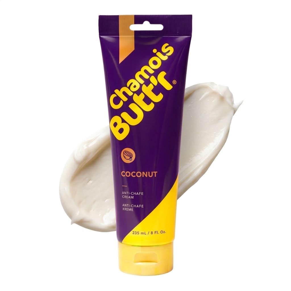 Chamois Butt'r Coconut Anti-Chafe Cream, 1 Tube 235ml/8oz