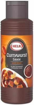 Hela Curry German Sausage Sauce Curry Ketchup BBQ Currywurst Tomato Fries Burger, 300ml