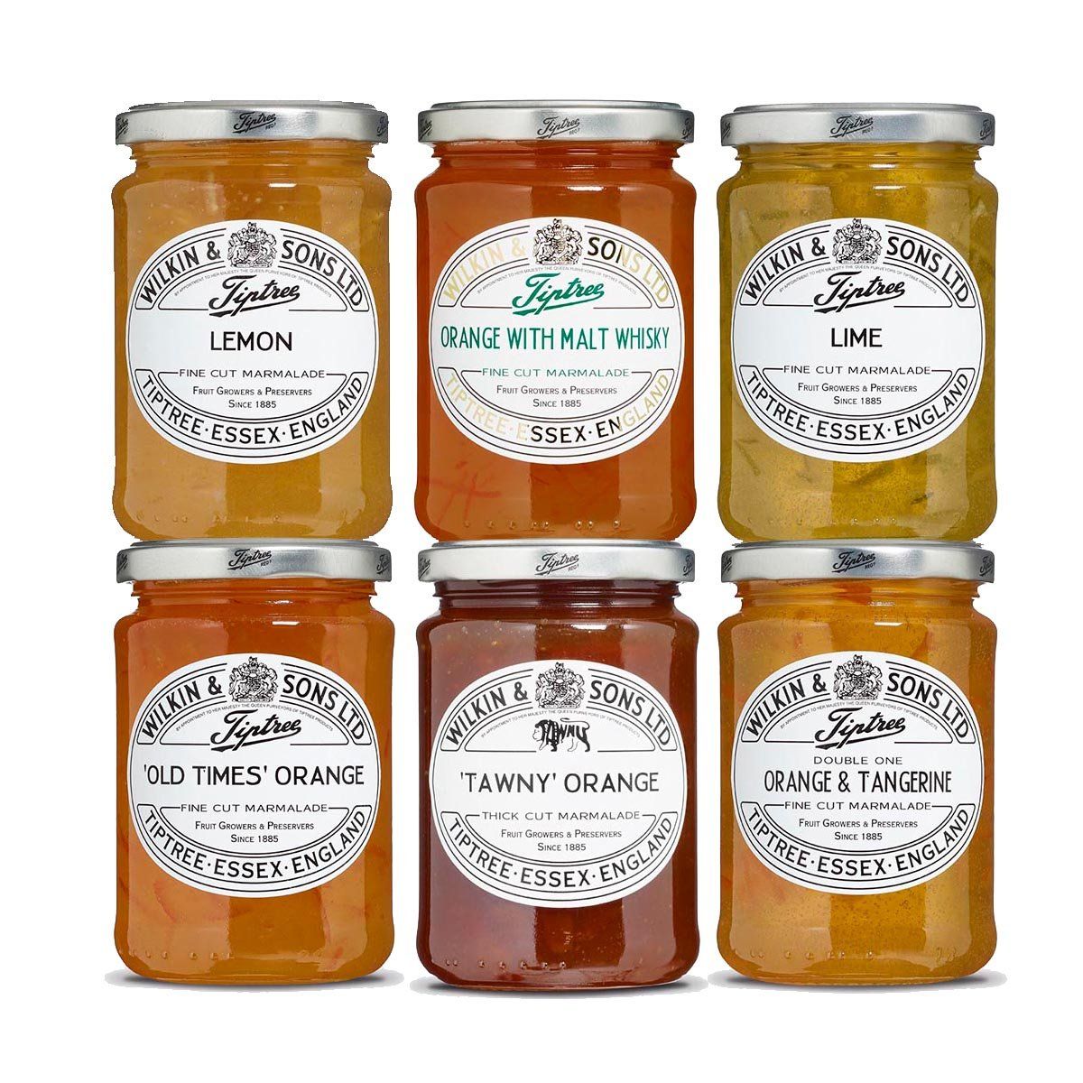 Tiptree Marmalade Variety Box (Pack of 6)