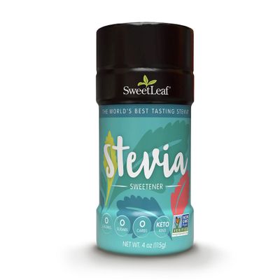 SweetLeaf Stevia Plus Fibre Shaker, 115 g, 4 Ounce