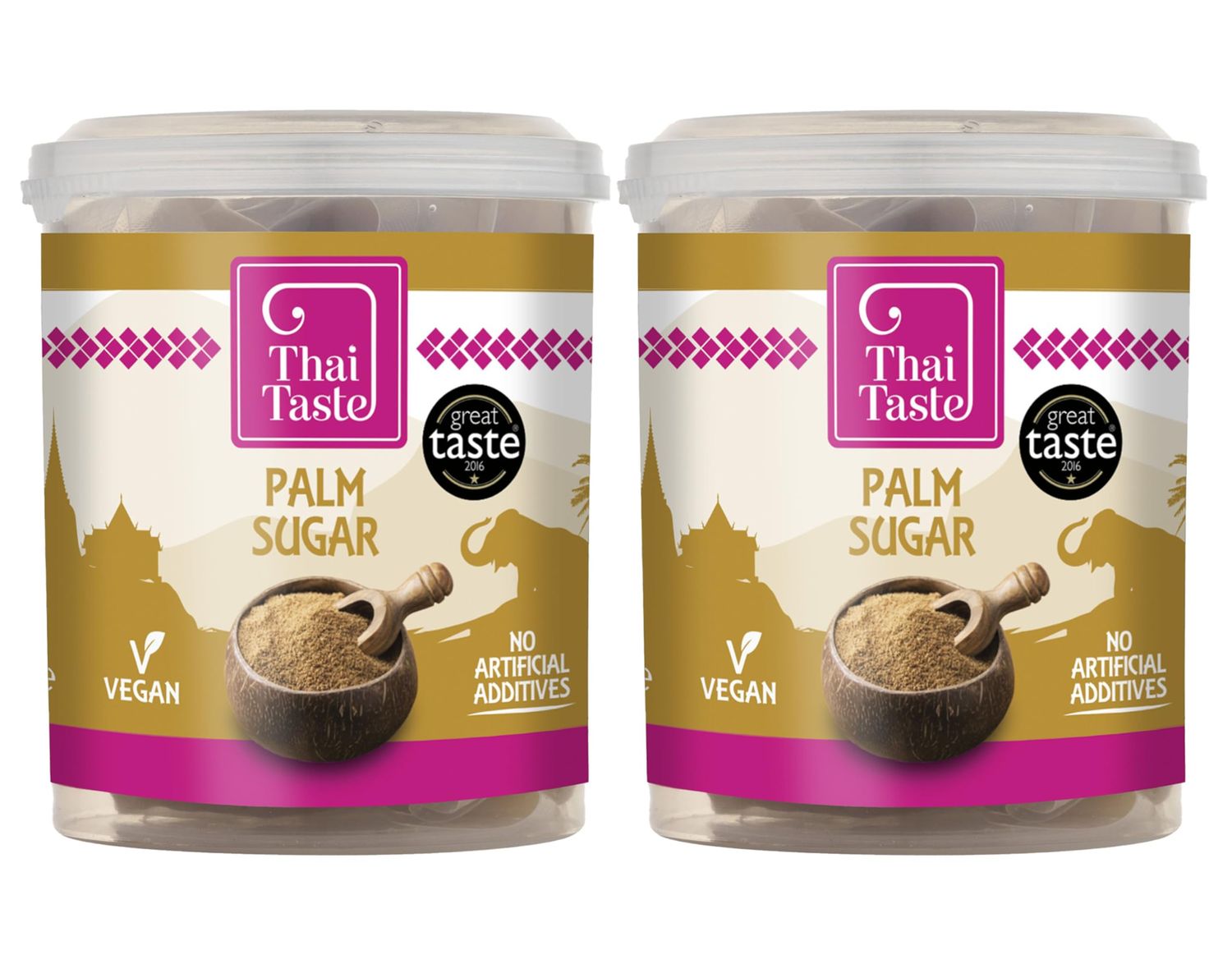 Thai Taste Palm Sugar 200g - Pack of 2
