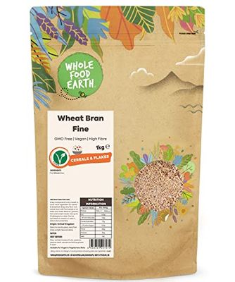 Whole Food Earth Wheat Bran Fine 1 kg