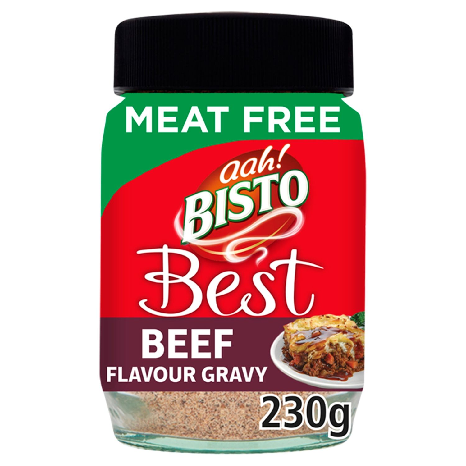 Bisto Best Meat Free Beef Flavour Gravy, Vegan Friendly, 230 g Jar (Pack of 1)