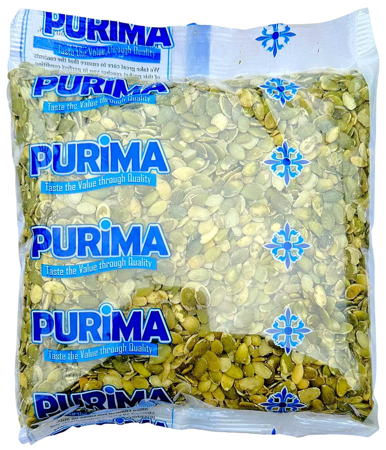 Pumpkin Seeds 1kg - Raw Peeled Seed - Ready to Eat Edible - For Human Consumption can also be for Dogs Birds Horses Pets - Without No Shell Whole Kernel UnRoasted UnSalted Shelled Large Bulk UK