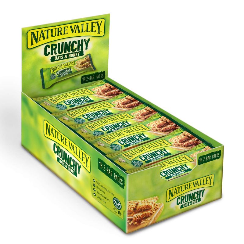 Nature Valley Crunchy Oats &amp; Honey 18 x 42g (756g)
