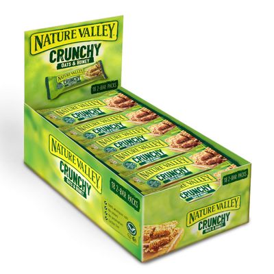 Nature Valley Crunchy Oats &amp; Honey 18 x 42g (756g)