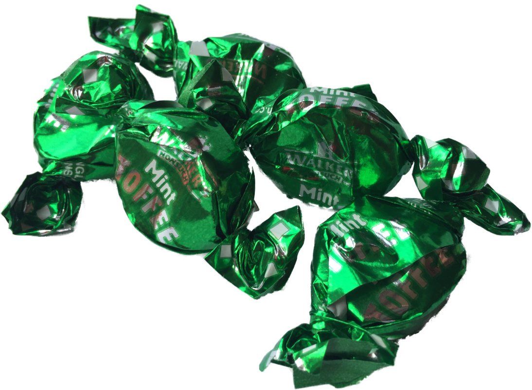 Walkers Mint Toffees Retro Sweet Shop Traditional Old Fashioned (1kg)