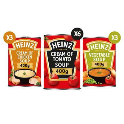 Heinz Classic Soup Bundle 12 x 400 g