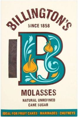 Billington's Natural Molasses Sugar, 500g (Pack of 2) - Rich, Unrefined Sugar for Baking, Cooking