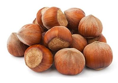 Natural Food Raw Hazelnuts in Shell from Poland - Raw - Fresh - Vegan - Natural - Untreated - Premium - for Muesli, Desserts or Salads - Package: carton - 2 kg