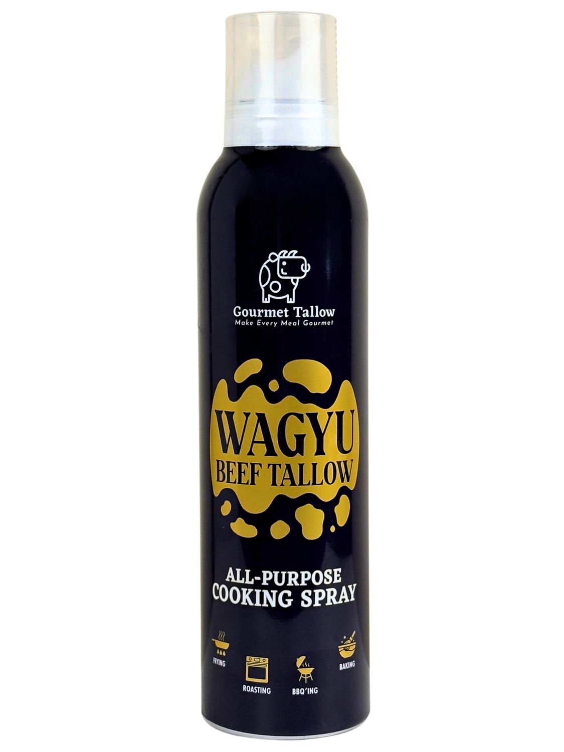 Wagyu Beef Tallow Cooking Spray Gourmet Tallow 200ml Made using 100% British Wagyu Tallow
