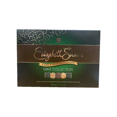 Elizabeth Shaw Mint Collection Dark &amp; Milk Chocolates - 1 x 200gm
