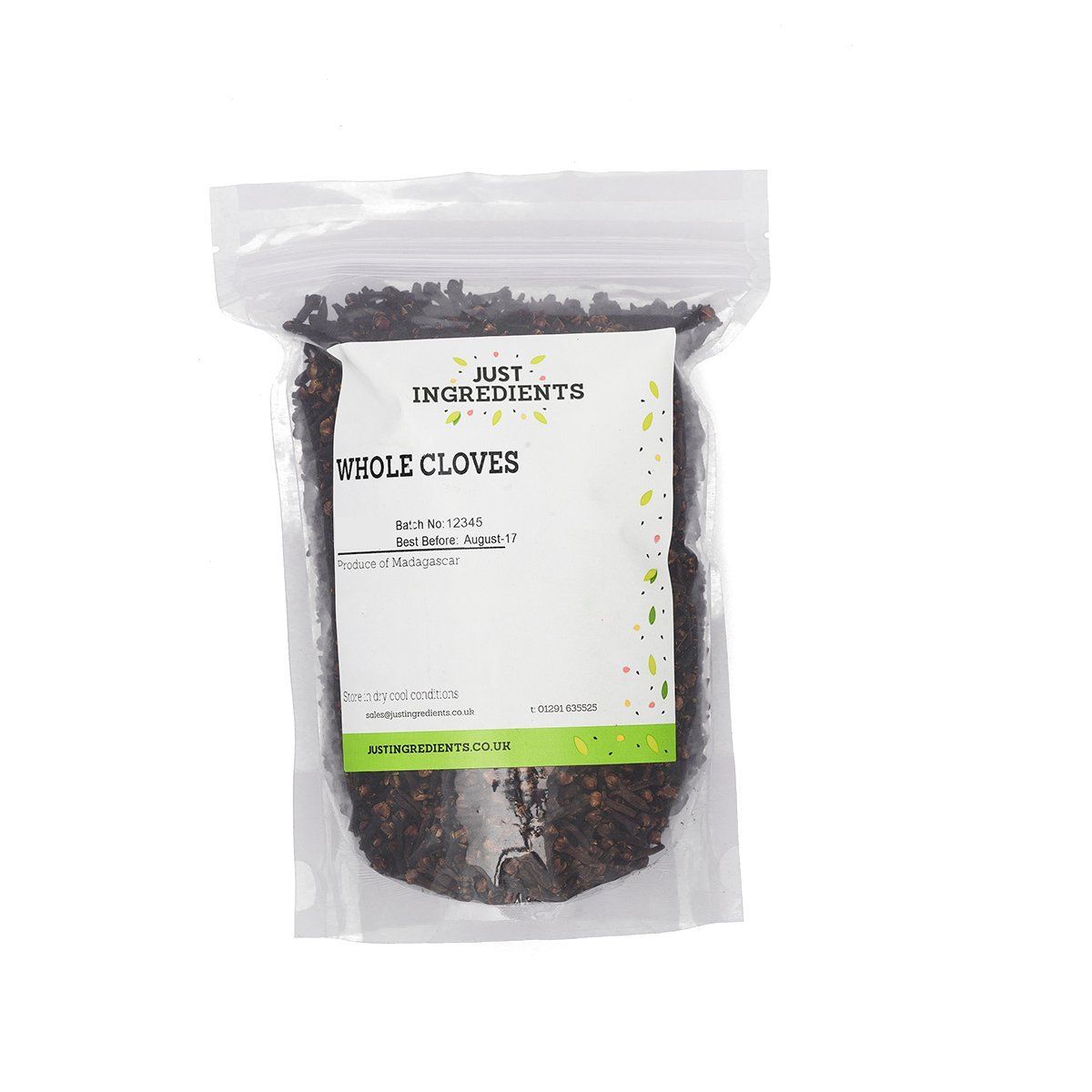 JustIngredients Premier Cloves Whole, 100 g