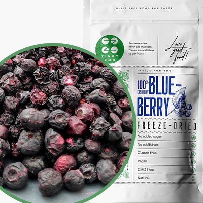 Freeze Dried Blueberry Wild Freeze Dried Fruit Mill Dried Blueberries for Vegan Wild Blueberry Powder Fresh Bilberry Frozen and Fruit Bites Trail Mix with other Dried Fruits Vaccinum Myrtillus